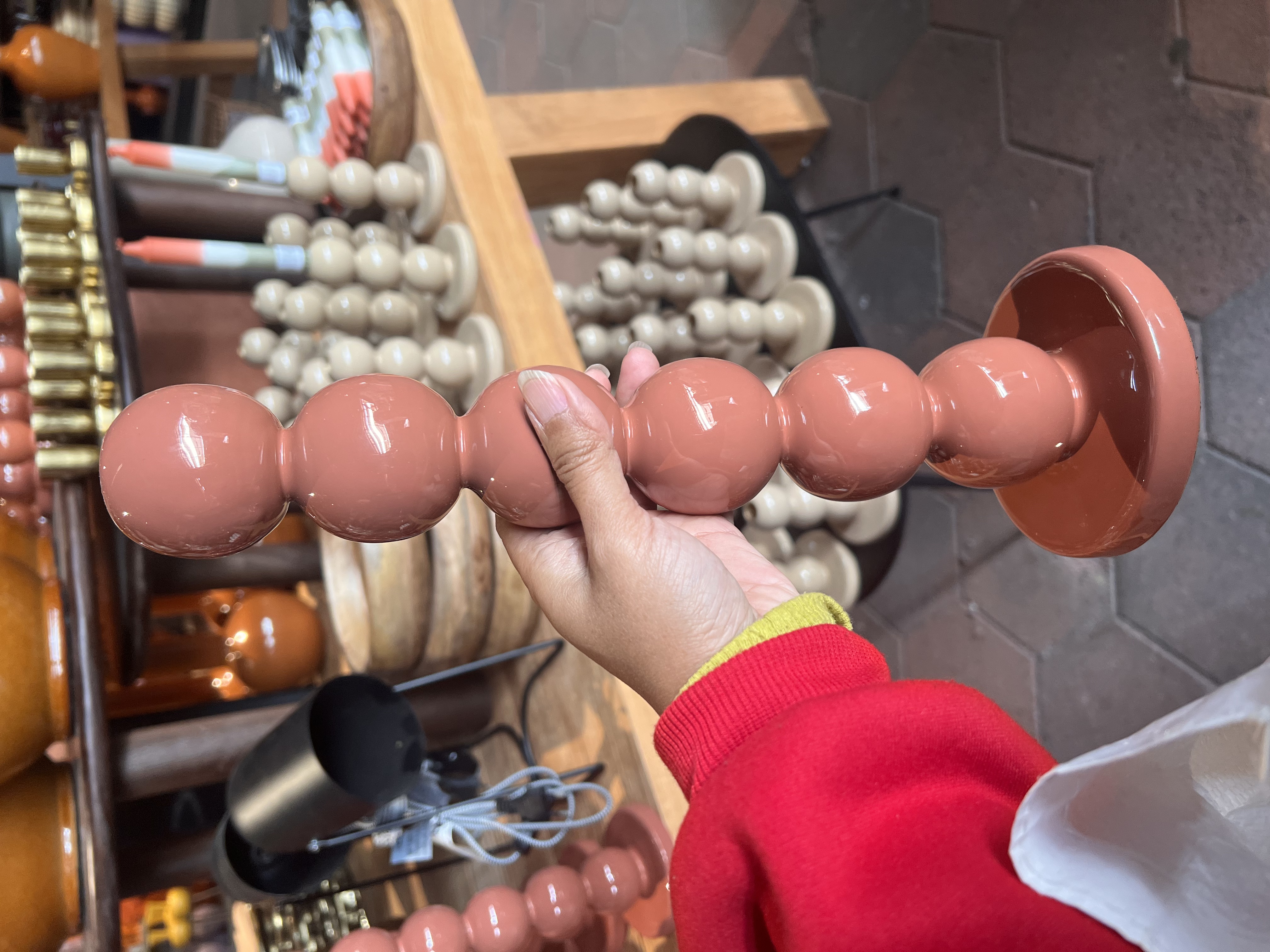 Pink decorative object