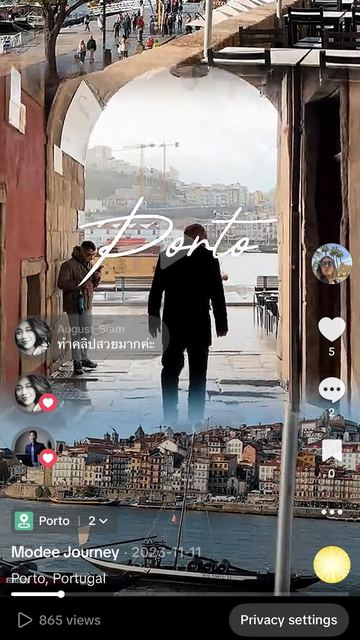 Porto TikTok video