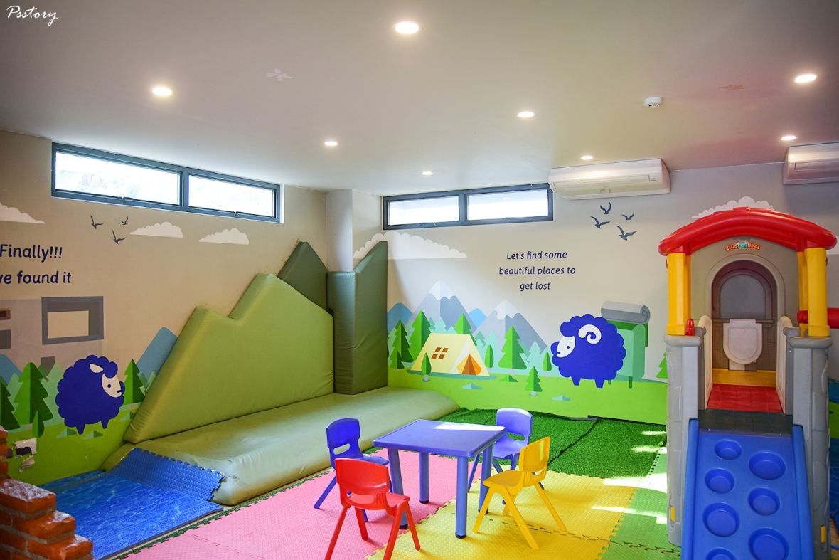 Kids zone interior styling